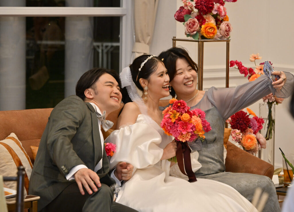 ゲストと距離が近い結婚式