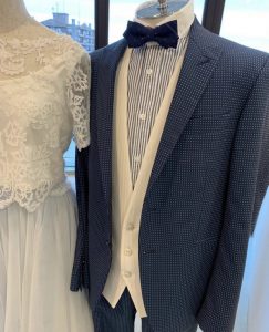 タキシードもコーディネート