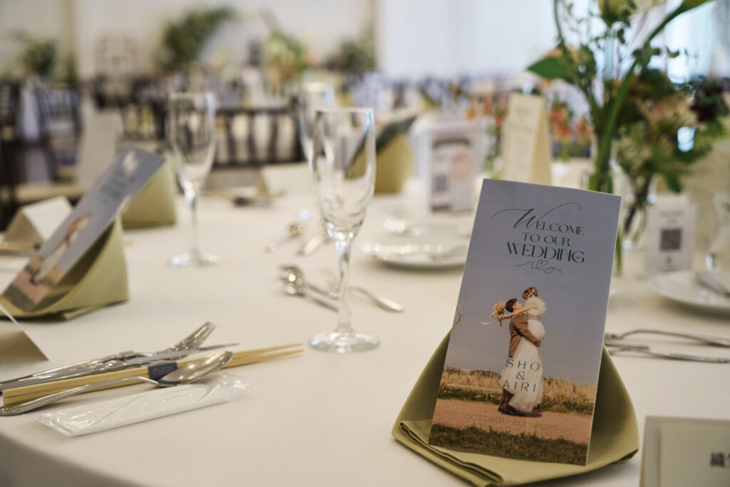 貸切空間のコーディネート