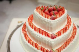 ウエディングケーキのお話し