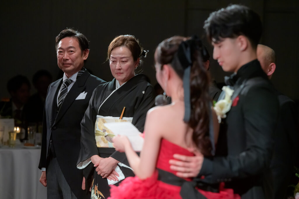 手紙から始まる、ご両親への感謝の時間🌸
