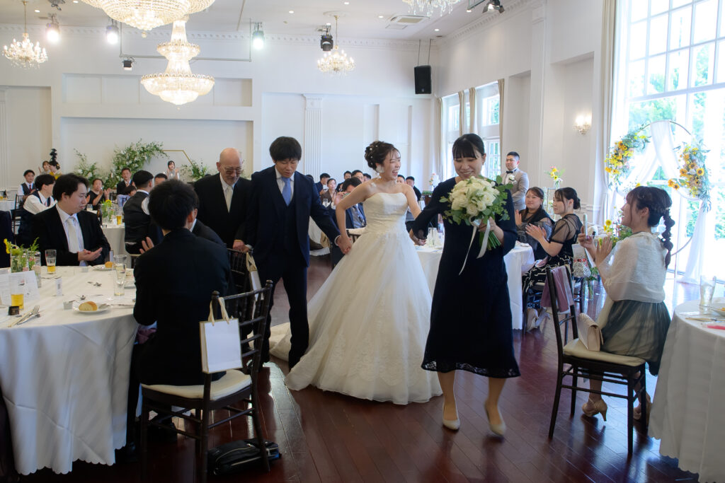 祖父様とお兄様・お姉様がサプライズでエスコート✨