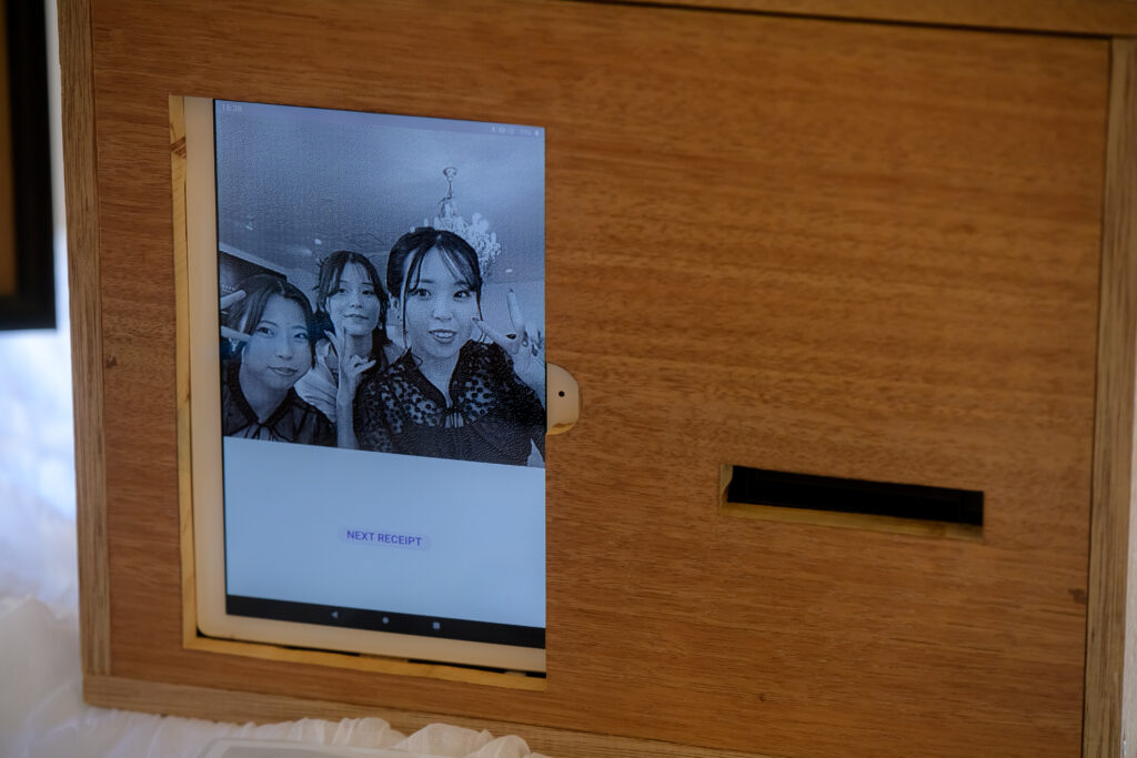 レシート写真が集まって、結婚証明書になる✨