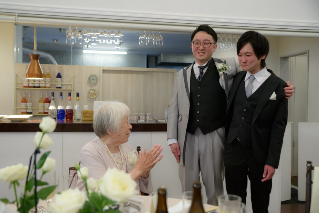 大切な家族とともに。3人で進む中座の道🌿